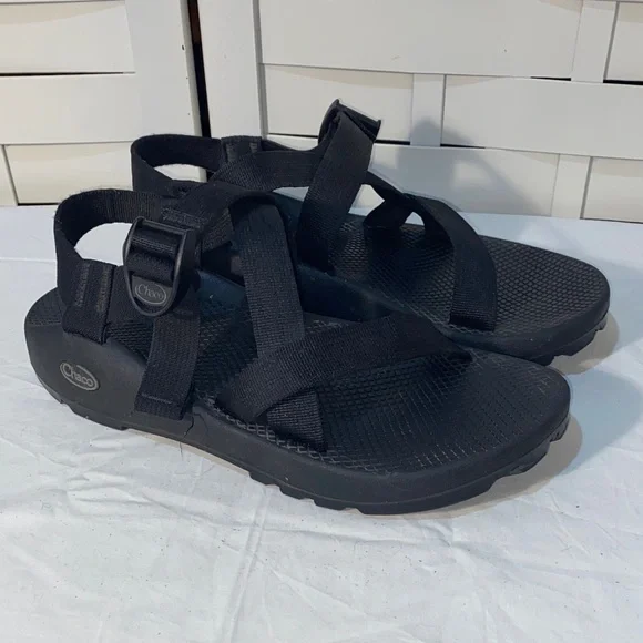 Chaco | Shoes | Chaco Z Mens Classic Black Sandals Size 1  display picture 3
